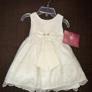 Elegant Ivory Kids Formal Dress